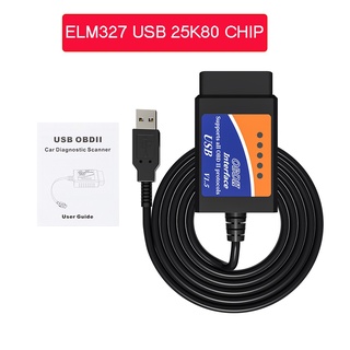 Chip chẩn đoán lỗi elm327 usb obd2 ftdi ft232rl obd 2 cho pc eml 327 v1.5 odb2