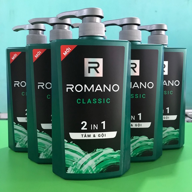 Tắm &amp; gội ROMANO CLASSIC 2 IN 1 650g
