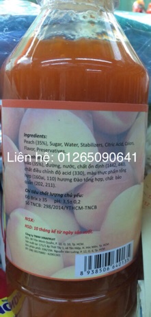 Sinh tố Đào Berino