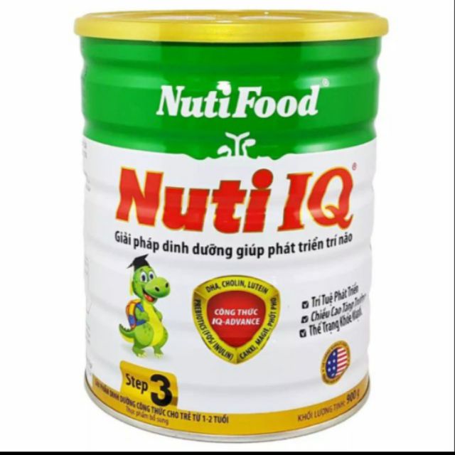 Sữa bột nuti IQ step 3 lon 900g