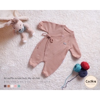 Romper buộc dây cài chéo Cookie