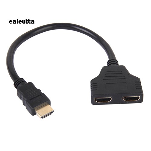 Cáp chuyển đổi đầu cắm HDMI sang 2 cổng cắm độ phân giải 1080P