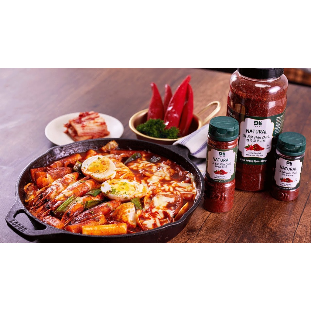 Natural Ớt bột Hàn Quốc Dh Foods500g  DHGVT84 HONEYMART