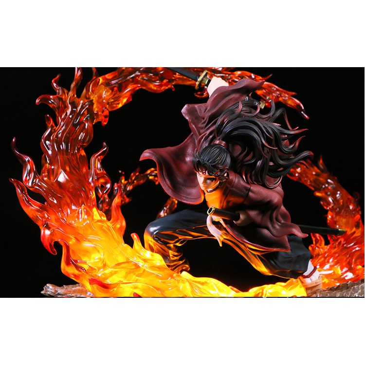 Mô Hình Tsugikuni Yoriichi Mặt Trời Kimetsu no Yaiba Hàng St1 Chất Lượng Cao