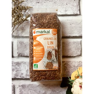 Hạt lanh nâu hữu cơ Markal 250g