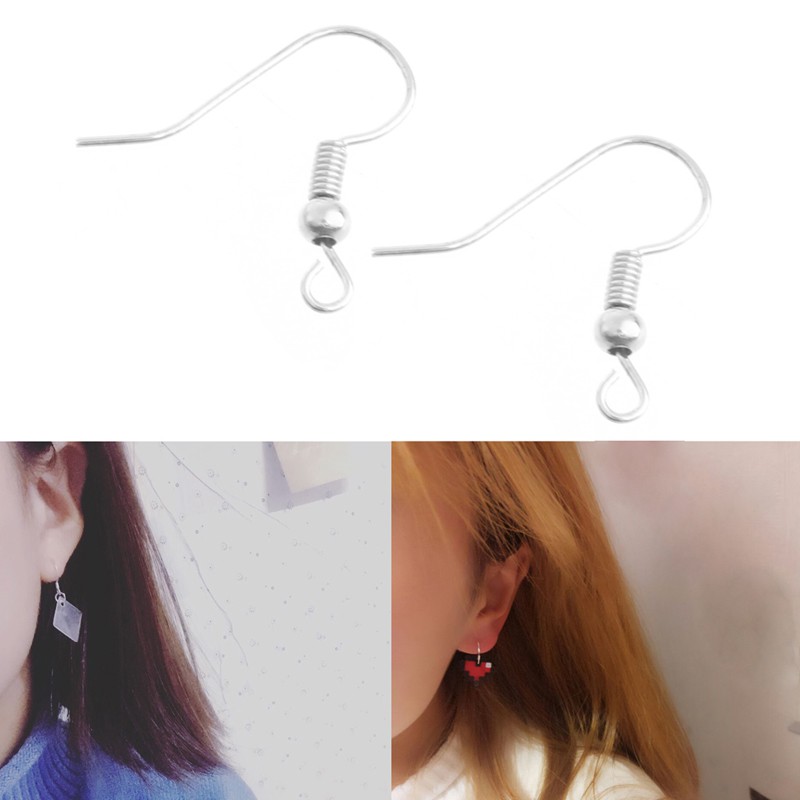 Set 100 móc làm bông tai ít gây dị ứng