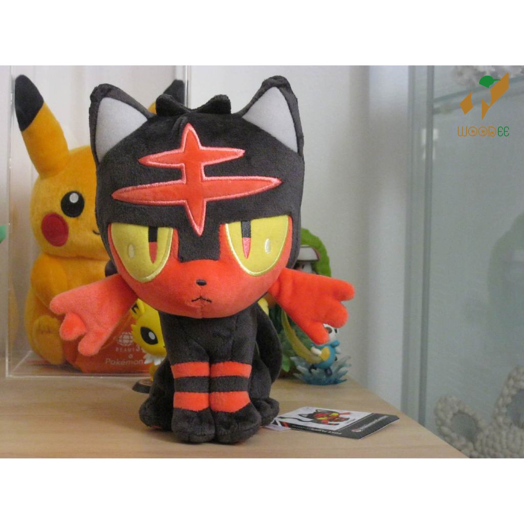 Gấu bông pokemon mèo lửa Litten 20cm