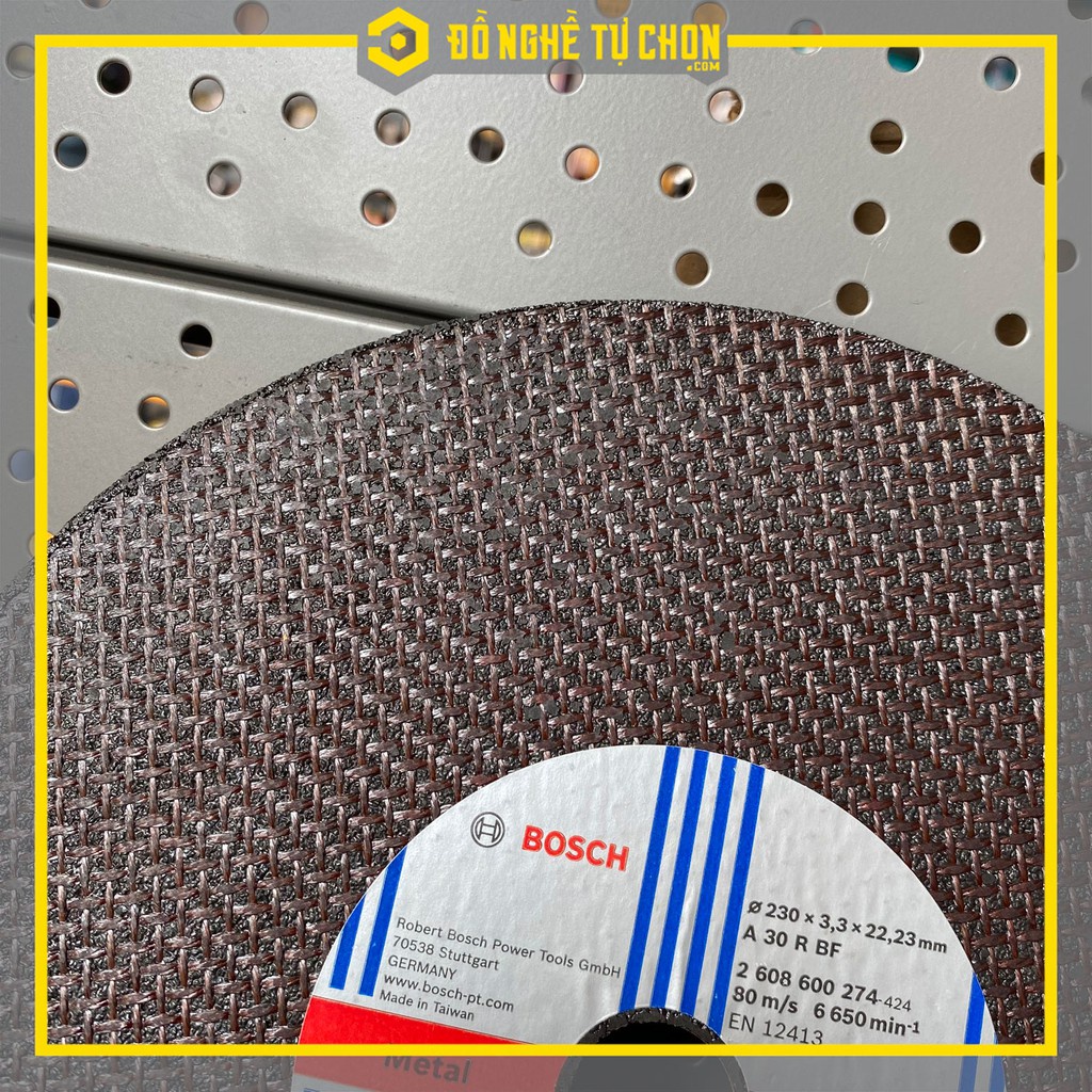Đá cắt sắt BOSCH 230x3x22.2mm