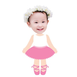 Chibi bé gái [Phụ kiện trang trí sinh nhật]