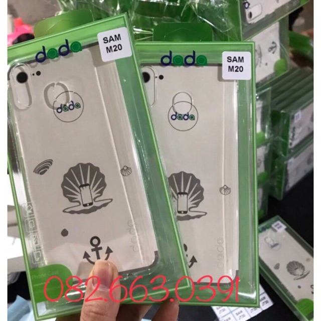Ốp lưng samsung galaxy m20 dẻo trong cao cấp