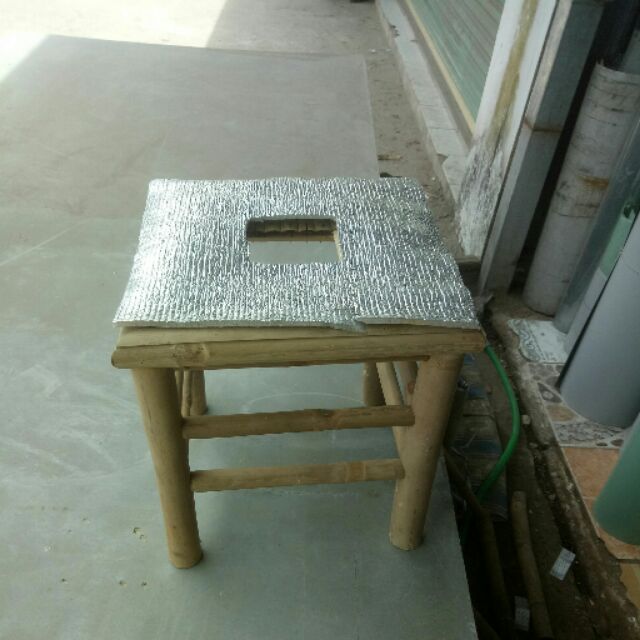 Ghế  xông vùng kín bọc xốp trên mặt ,ghế xông  trĩ kt 30x30x30