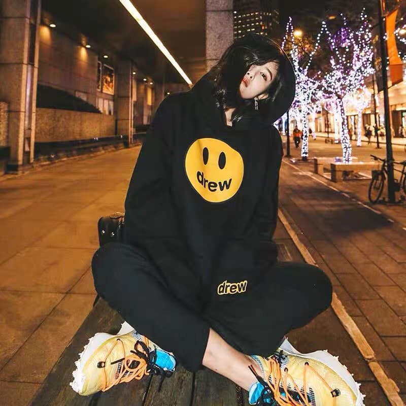 Áo nỉ Hoodie drew, áo nỉ bông hoodie unisex nam nữ | BigBuy360 - bigbuy360.vn