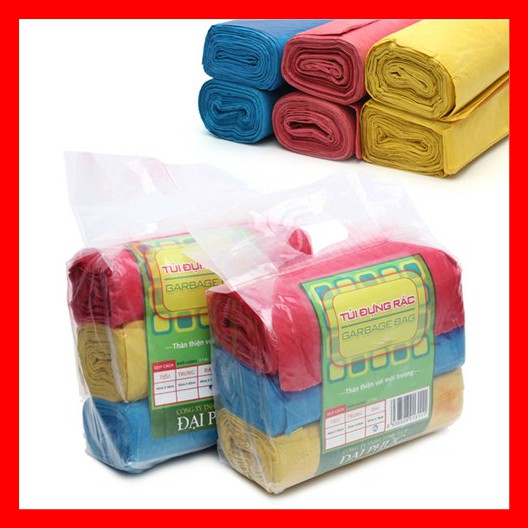 COMBO 12 CUỘN TÚI ĐỰNG RÁC (4KG)
