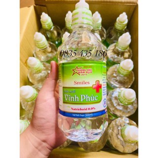 Nước muối sinh lý Vĩnh Phúc 500ml