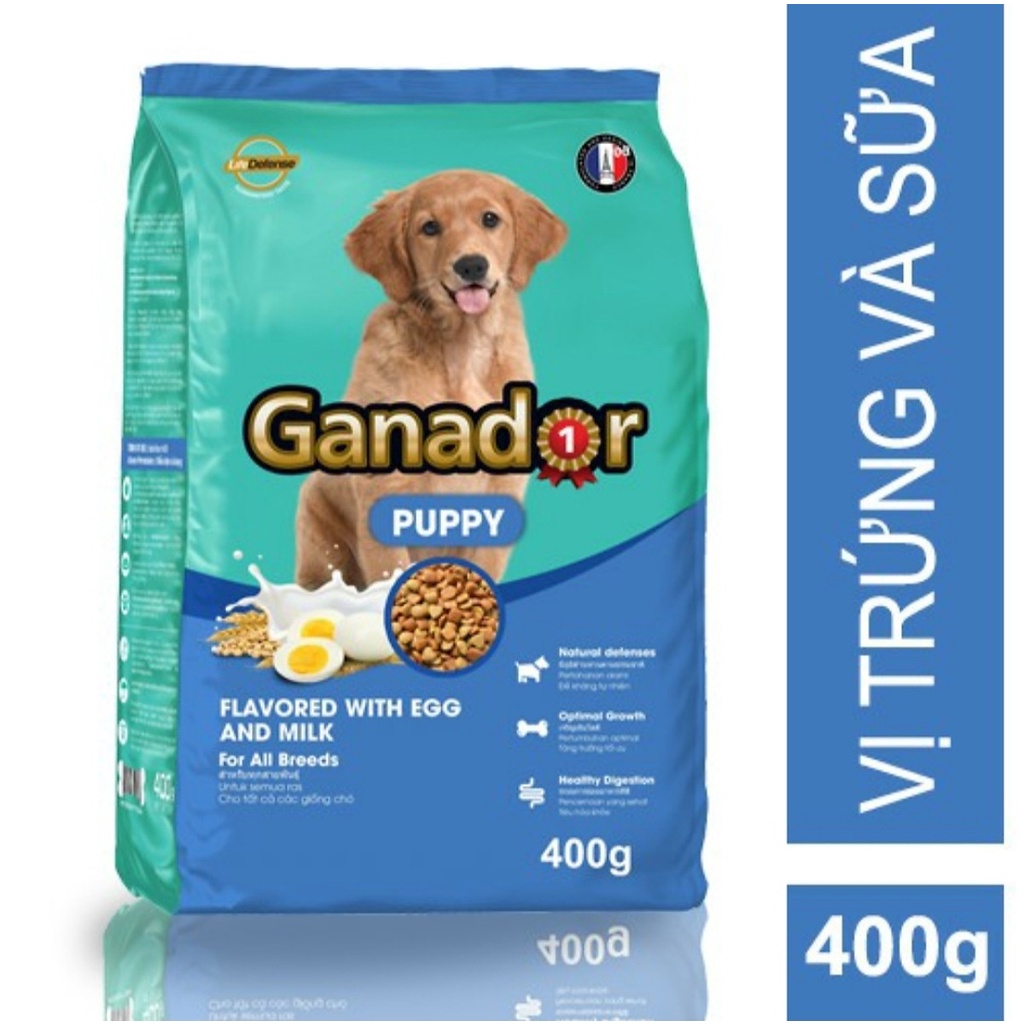 Thức ăn hạt cho chó con Ganador Puppy 400g