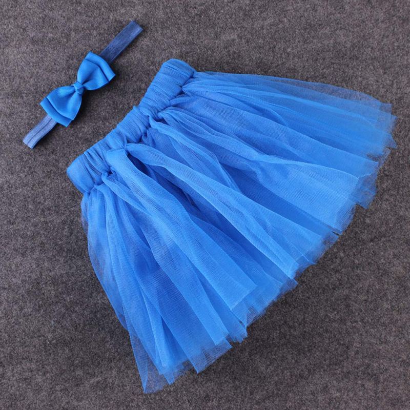 Đầm Tutu Công Chúa Dùng Làm Phụ Kiện Chụp Ảnh Cho Bé Gái