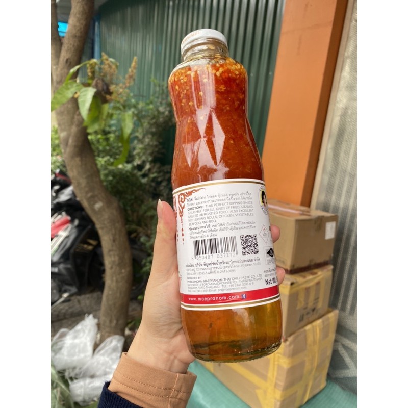 SỐT GÀ CHUA NGỌT THÁI LAN CHAI TO 980gr