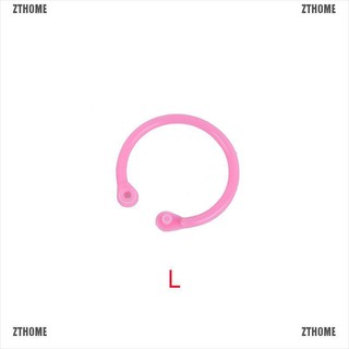 ZTHOME 1 Box Plastic Ring Binder for Spiral Notebook Diary Loose Leaf Book Binding DIY
