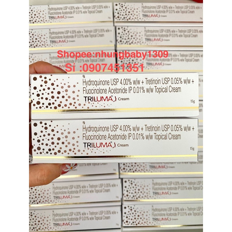 TriLuma Kem loại bỏ nám,tàn nhang