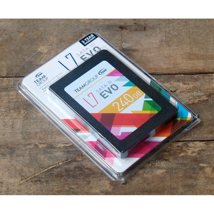 Ổ cứng SSD Team Group L7 EVO 120GB Sata III 2.5inch 7mm | BigBuy360 - bigbuy360.vn