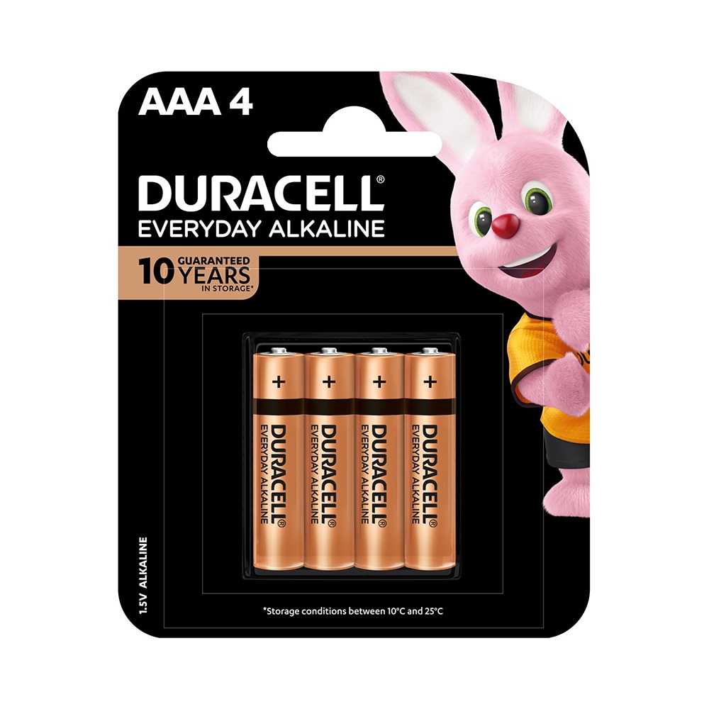 Pin Kiềm Duracell Everyday AAA vỉ 4 viên KPHUCSINH - Hàng Chính Hãng