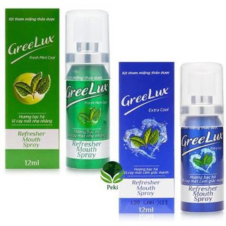 Xịt Thơm Miệng Thảo Dược Greelux 12ml