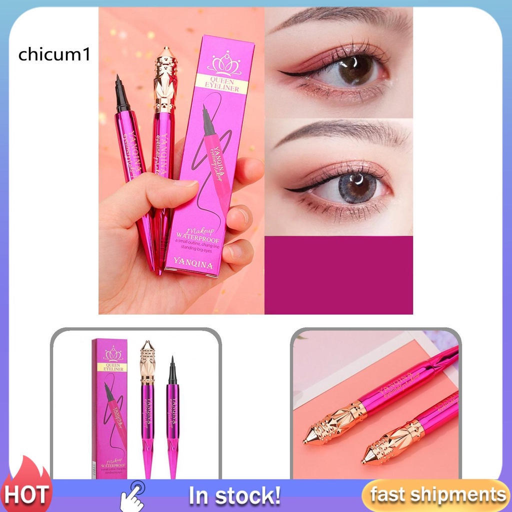 Bút kẻ mắt dạng lỏng CC màu đen tiện dụng
