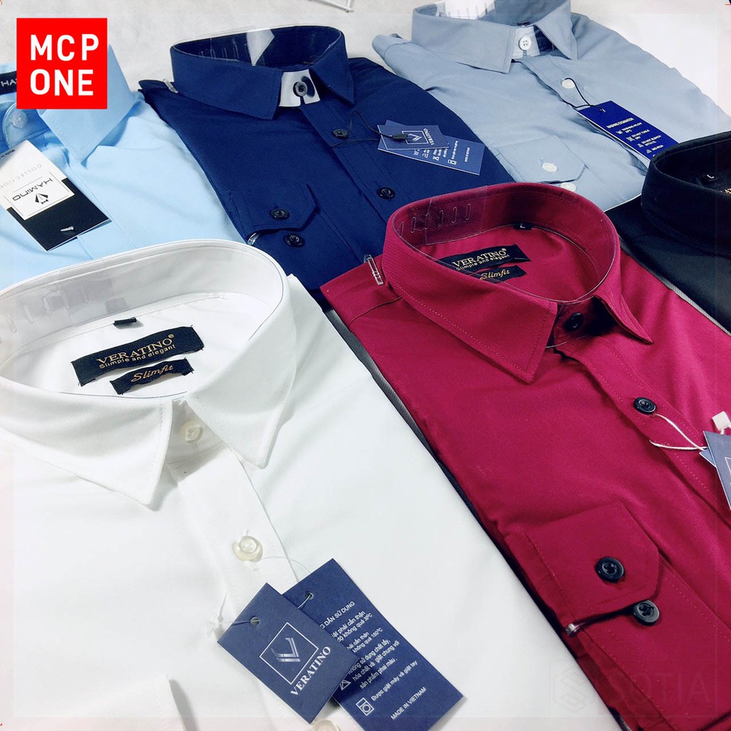 (FULL MÀU) Áo sơ mi nam dài tay sơ mi vải lụa thái chống nhăn chống xù -FULL MÀU- SIÊU HOT- MCPONE | BigBuy360 - bigbuy360.vn