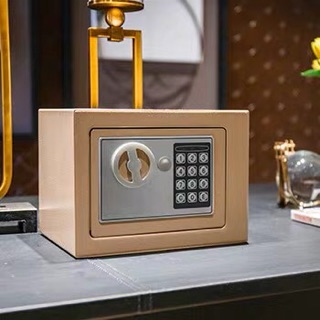 [Loại ko có khe đút] Két Sắt Mini Chống cháy, khoá điện tử, có ốc vít vào tường