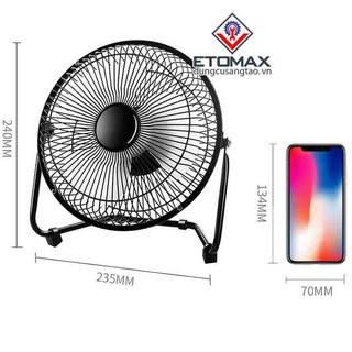 [ HÓT ] Quạt Để Bàn Mini Cắm Cổng USB 5V cao cấp