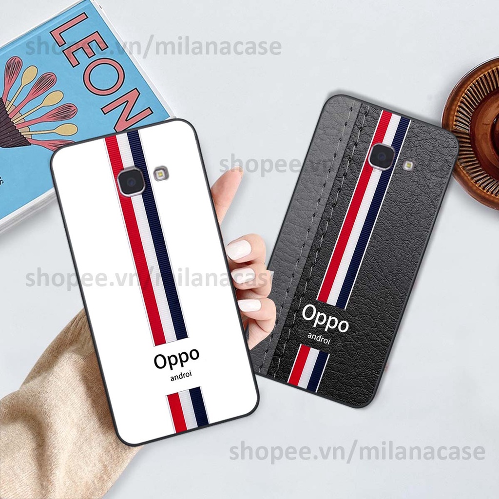 Ốp Samsung J7 Prime in giả da phong cách thể thao, cá tính, thời trang