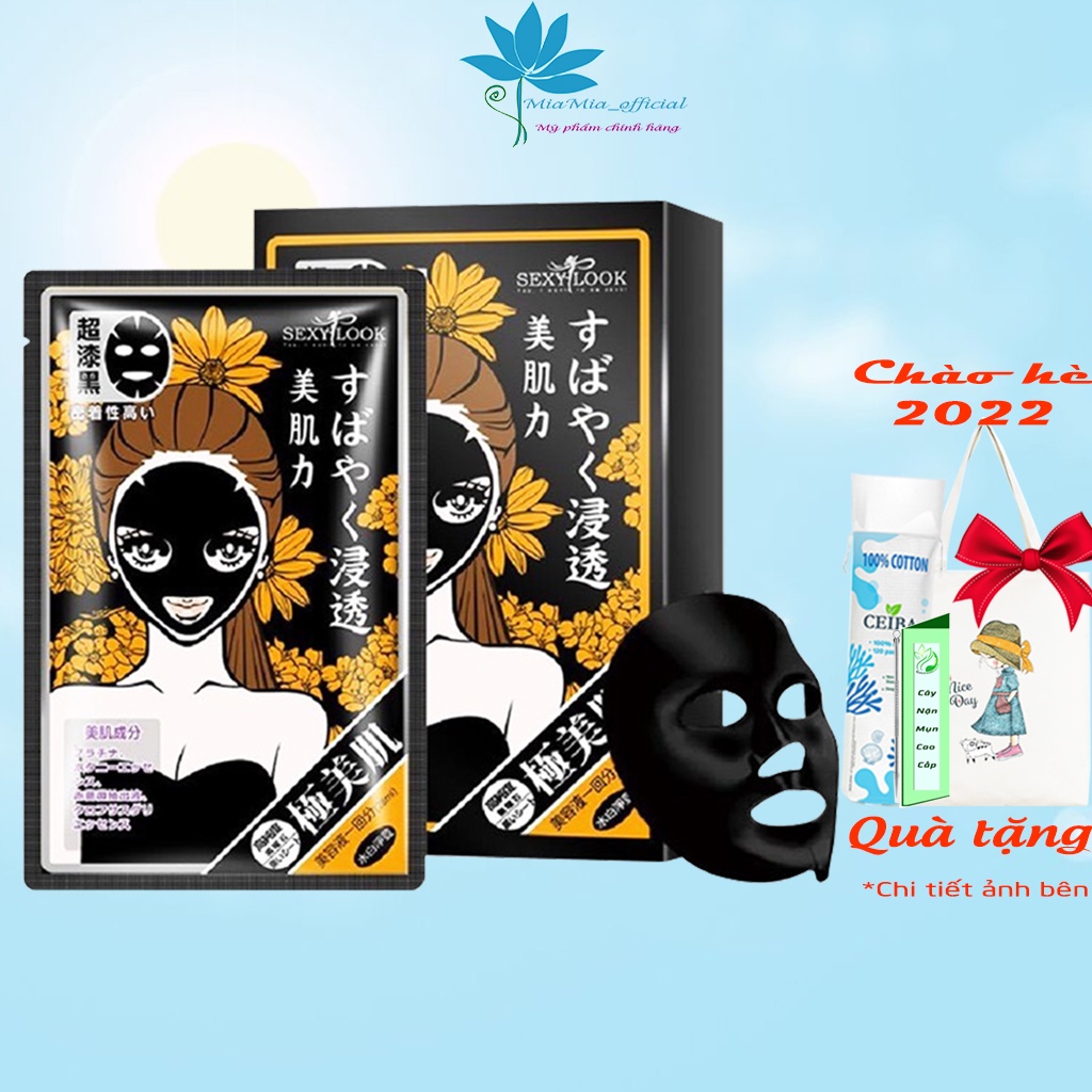 Mặt Nạ SEXYLOOK Hoa Cúc Vàng Kiềm Dầu Dịu Mụn Giảm Sưng Mụn Se Khít Lỗ Chân Lông BẢN ĐÀI NHẬP KHẨU CHÍNH HÃNG