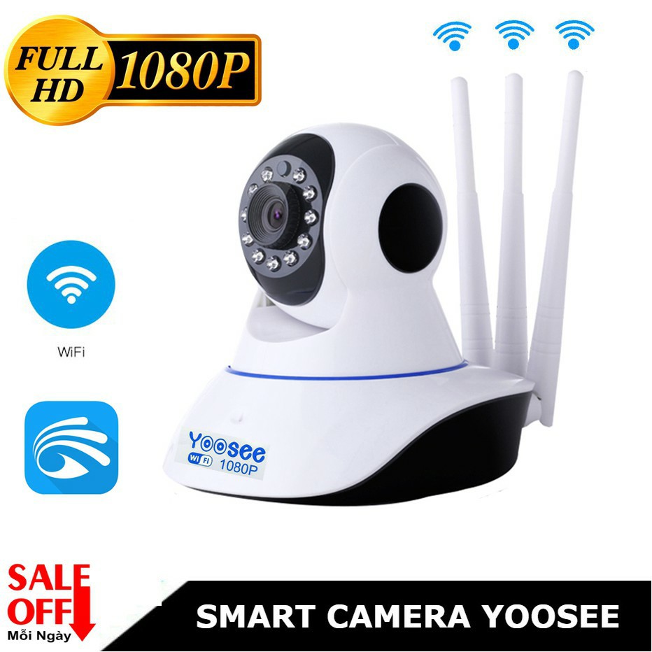 [ GIÁ HUỶ DIỆT] Camera Yoosee 3 râu 2.0M - chuẩn Full HD 1080P | WebRaoVat - webraovat.net.vn