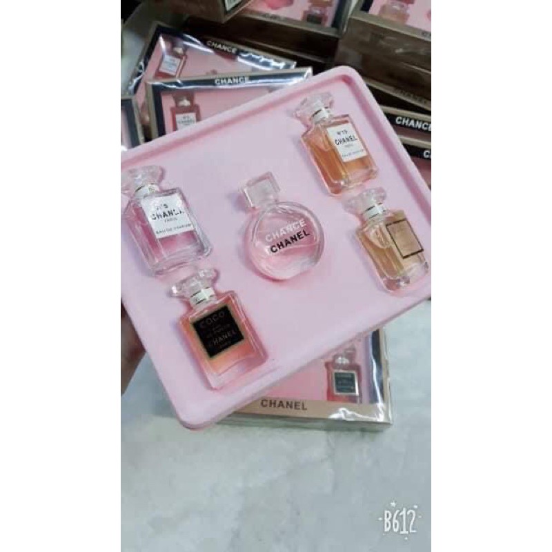 Nước hoa set 5 chai