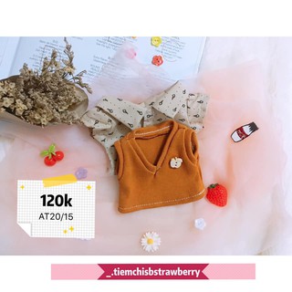 [ OUTFIT FOR DOLL ] - BROWN FISH