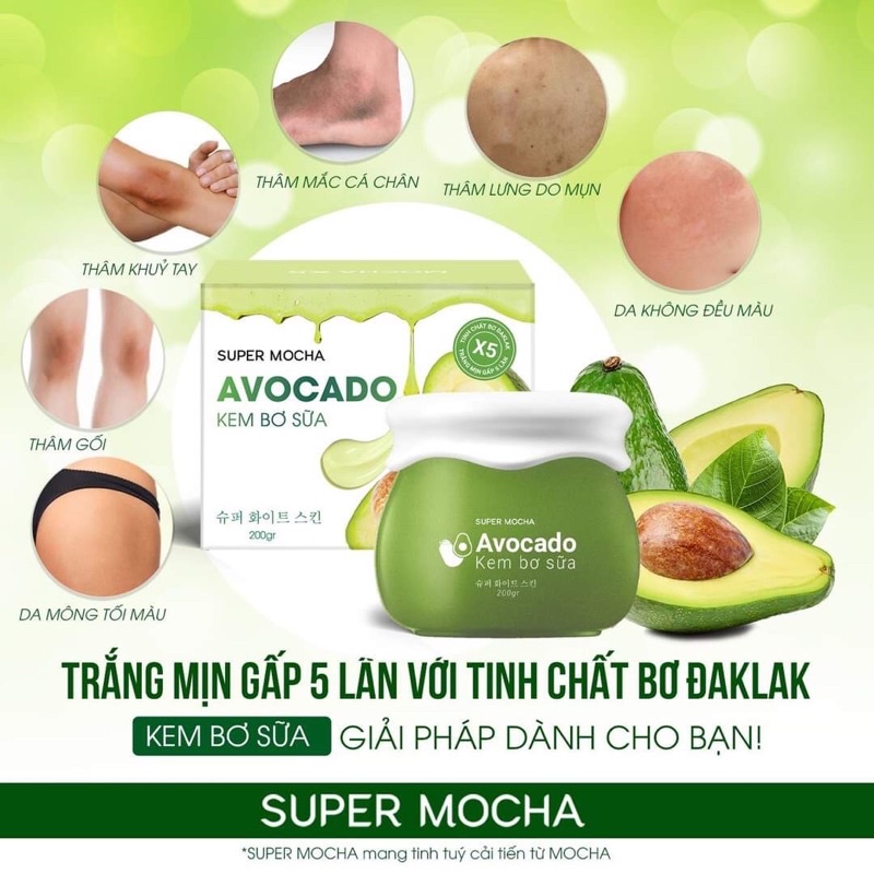 Kem Body Bơ Sữa Mocha hộp 200g