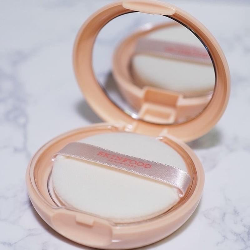 PHẤN PHỦ NÉN KIỀM DẦU TRÁI ĐÀO SKINFOOD -  PEACH COTTON PORE BLUR PACT