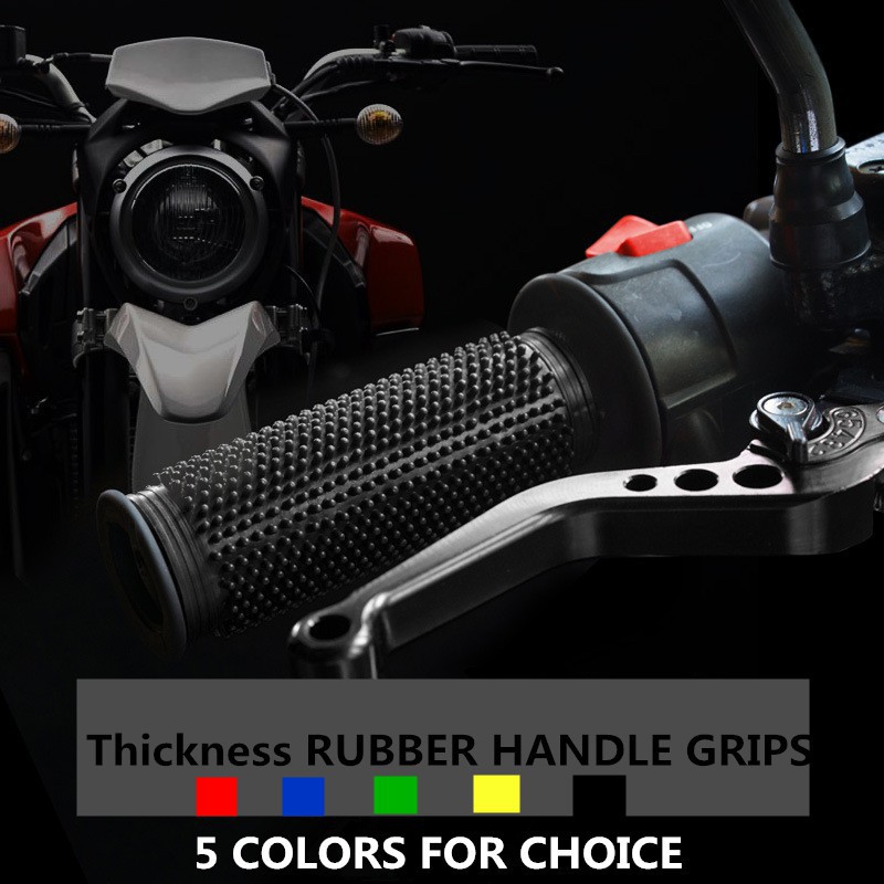 Vỏ bọc tay cầm lái xe máy bằng cao su chất lượng cao với 4 màu tùy chọn