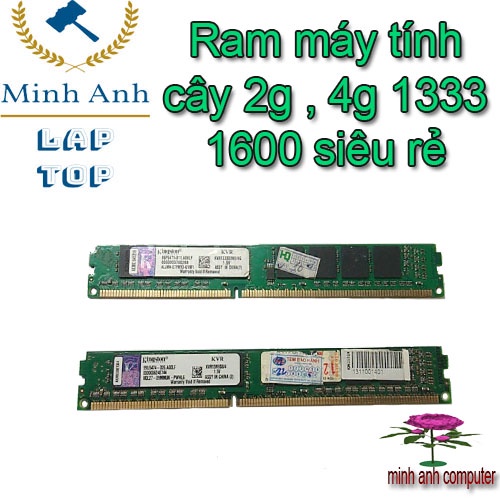 Ram pc ddram3 2g 4g bus 1333/1600