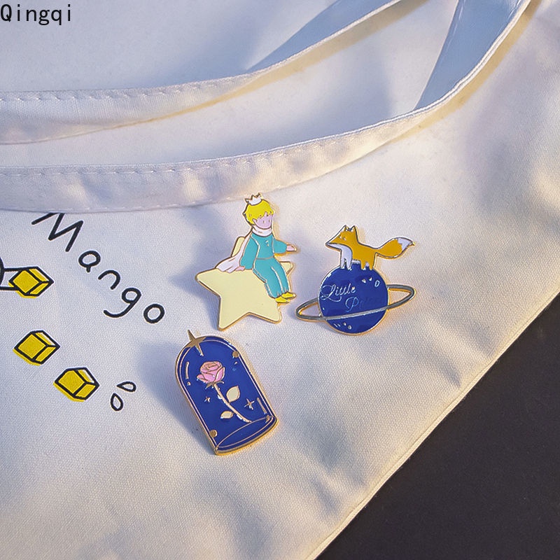 Huy hiệu cài áo MISS ZOE hình hoàng tử bé hoạt hình đáng yêu