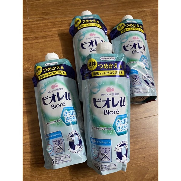 Sữa tắm Biore cho người lớn và trẻ em nội đia Nhật 340ml