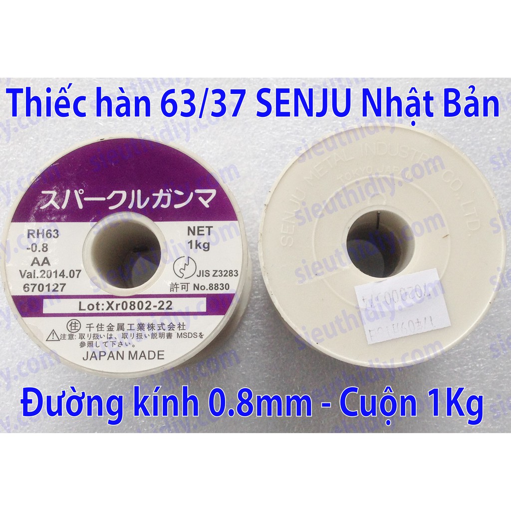 Thiếc hàn chất lượng cao bán theo mét SENJU Nhật - YOUBANG Trung Quốc