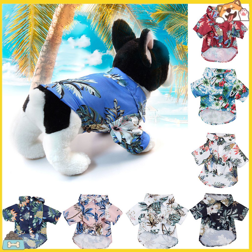 Áo sơ mi nhiều họa tiết dễ thương dành cho thú cưng