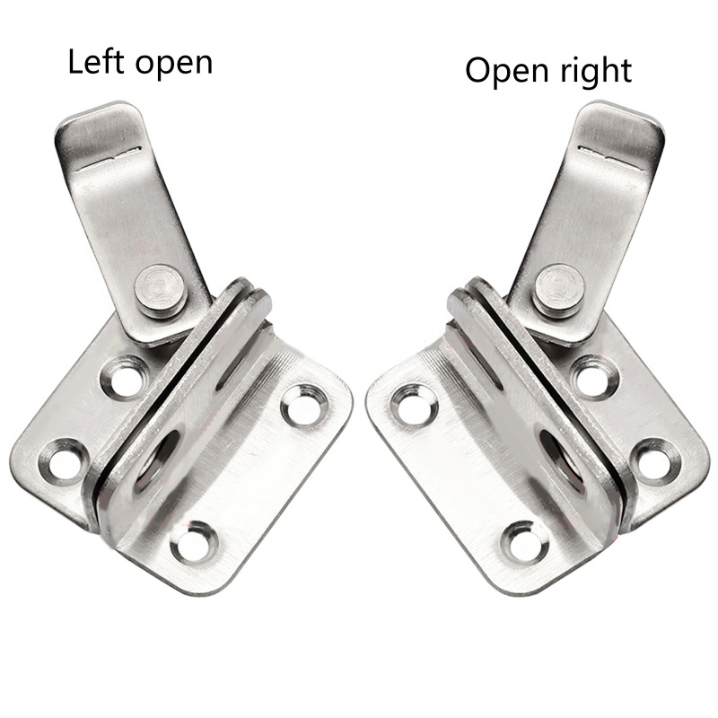 Chốt Khóa Cửa An Toàn Bằng Thép Không Gỉ Dày Dặn Chống Trộm Tiện Dụng Cho Gia Đình