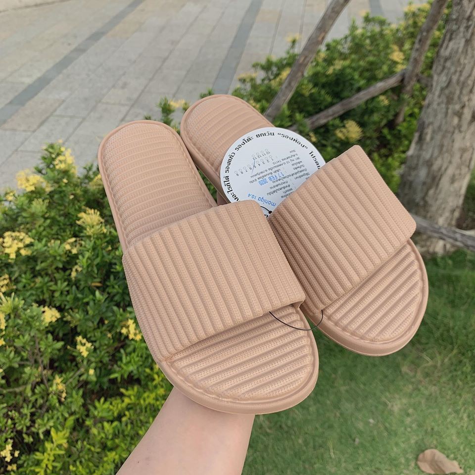 Dép Thái Lan đúc quai ngang nữ êm chân siêu nhẹ bất chấp mưa nắng MONOBO - MONIGA 10.4