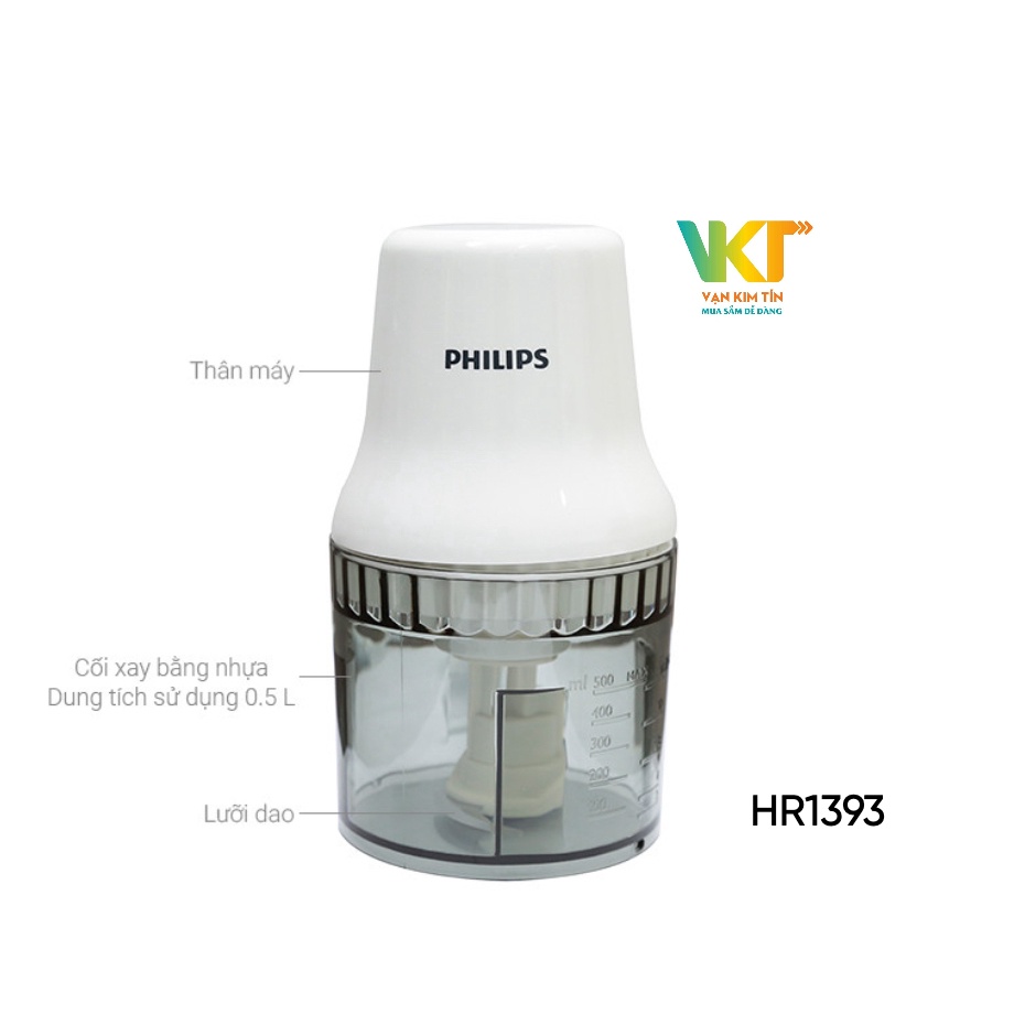 Máy xay thịt Philips HR1393- Hàng chính hãng