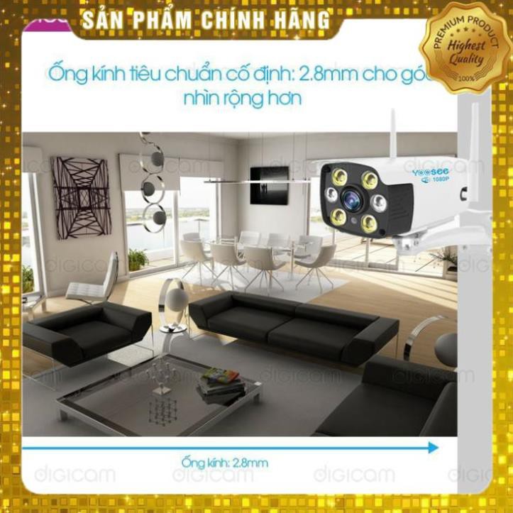 [FREESHIP - Giá Tại Xưởng] Camera YooSee ngoài trời Siêu nét 2.0mpx 1080P - 2 Anten | BigBuy360 - bigbuy360.vn