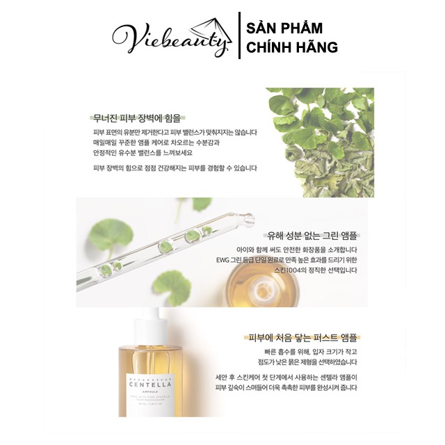 Serum Rau Má Tinh Chất Giảm Mụn Skin1004 Madagascar Centella Asiatica 100 Ampoule 55-100ml - Khongcoson | BigBuy360 - bigbuy360.vn