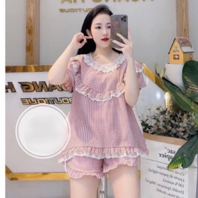 BỘ PIJAMA ÁO + QUẦN DÀI (Bảng 8 Màu)