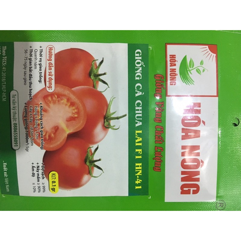 Hạt giống cà chua quả to HN 20 hạt